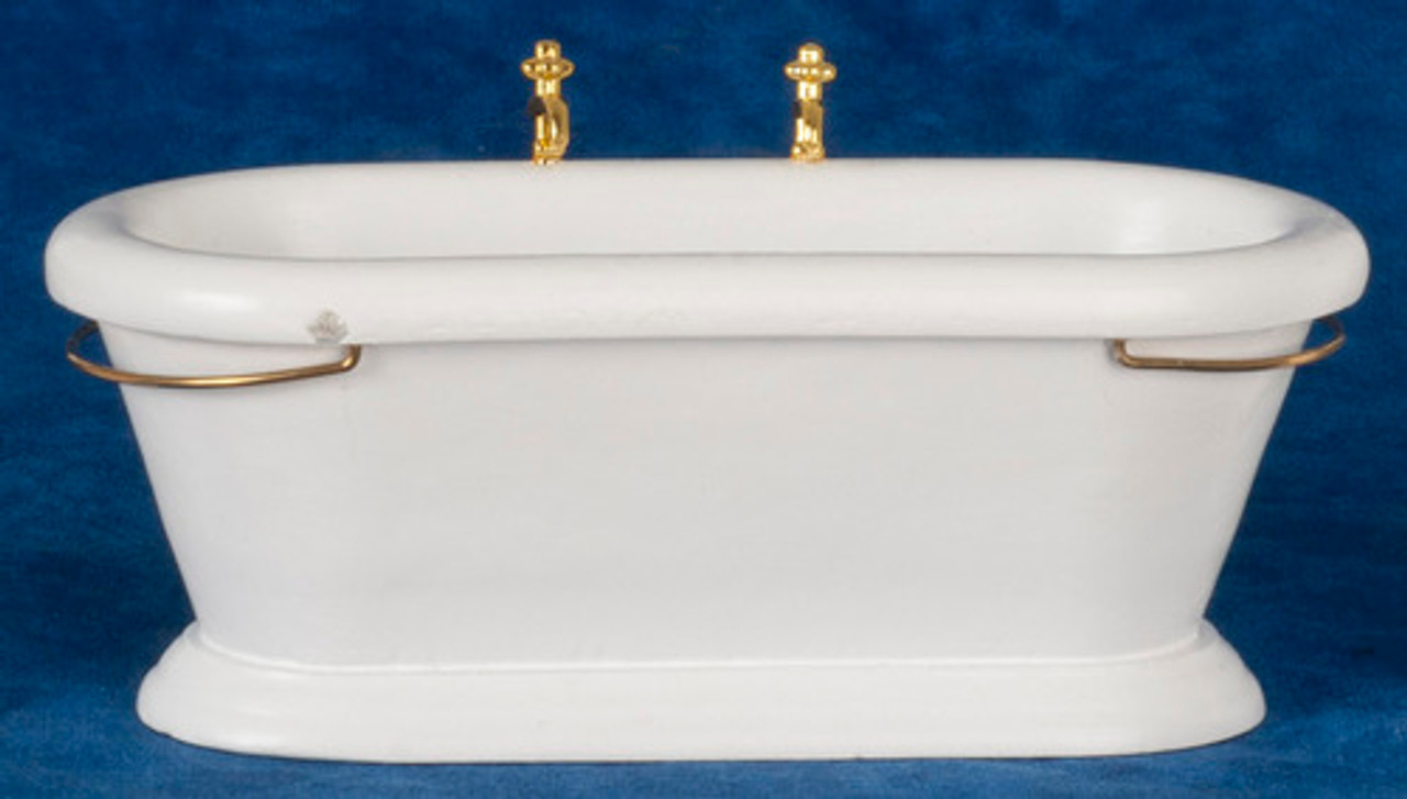 Old Fashioned Bathtub - White
