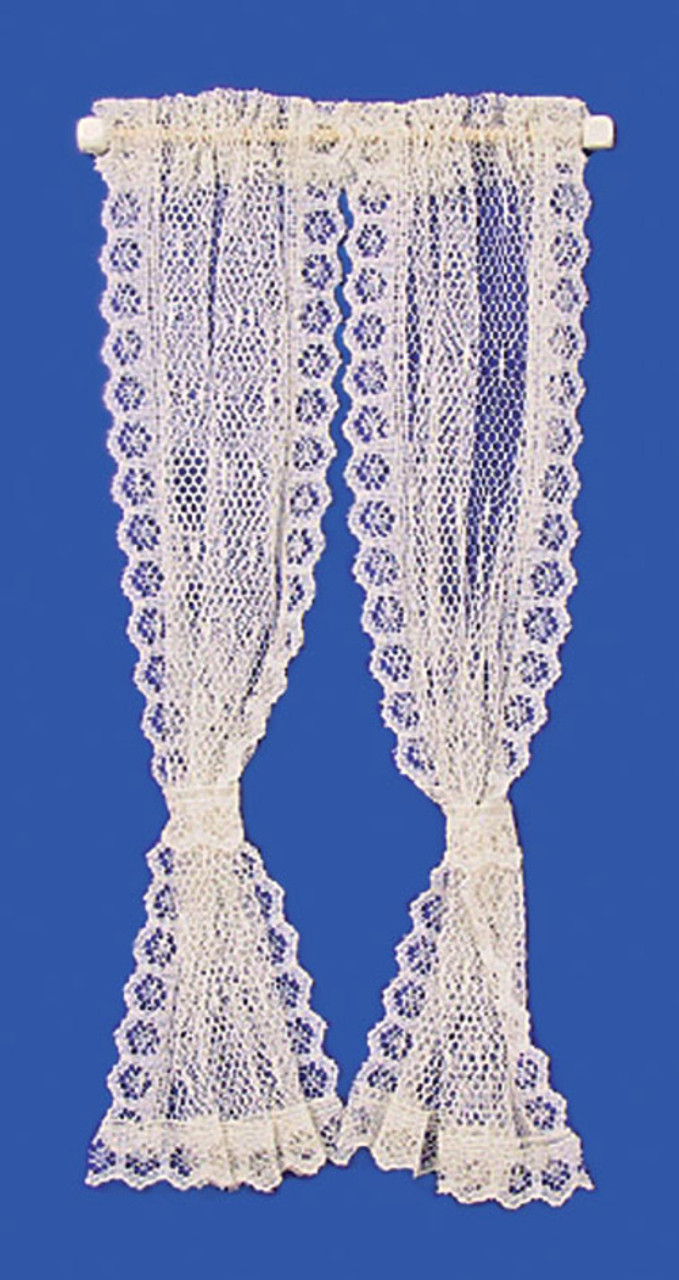 Curtains and Lace Set - Ecru