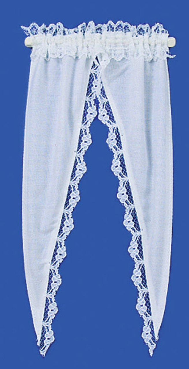 Curtains Set - Tiffany and Ruffled White