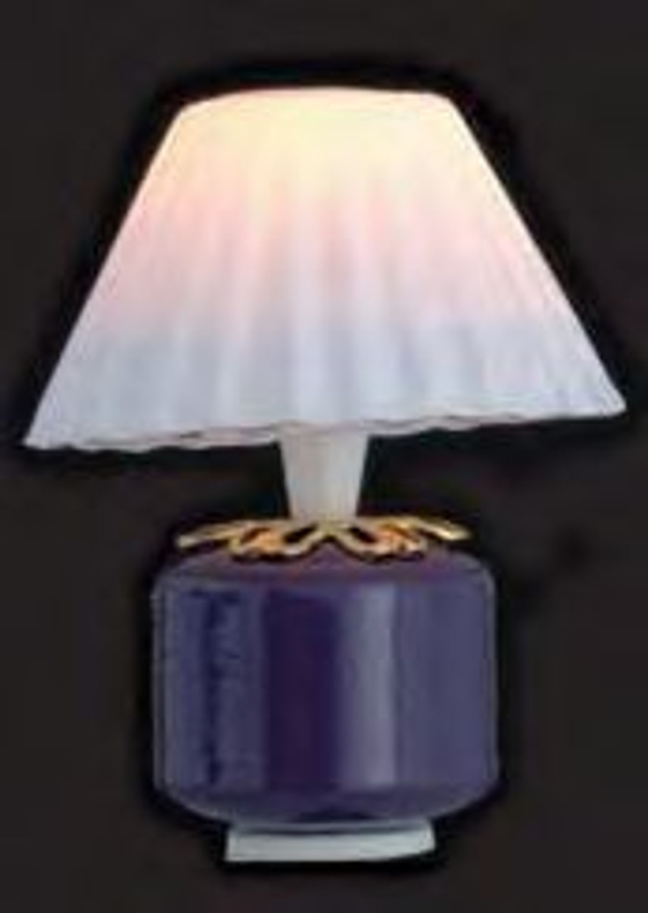 Purple Base Lamp
