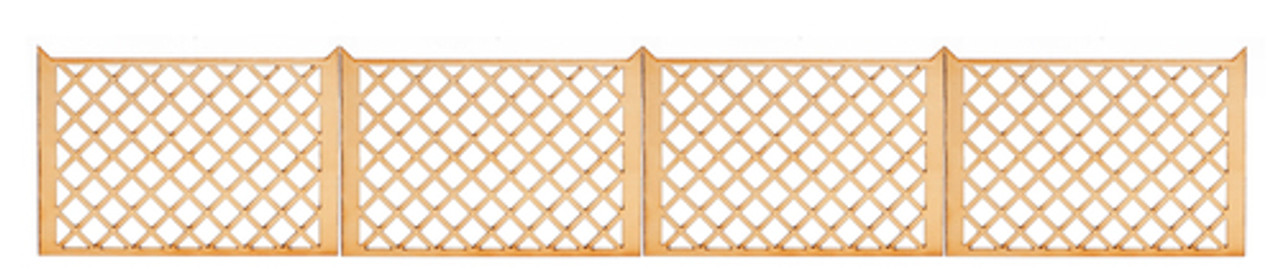 Crosshatch Fence - Set