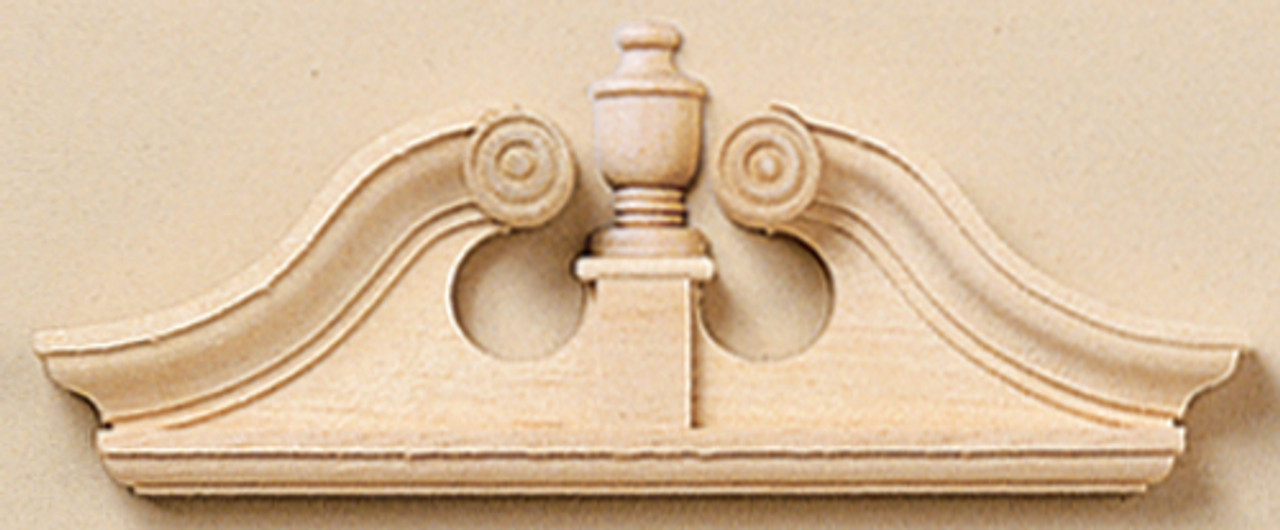 Single Deerfield Door Pediment