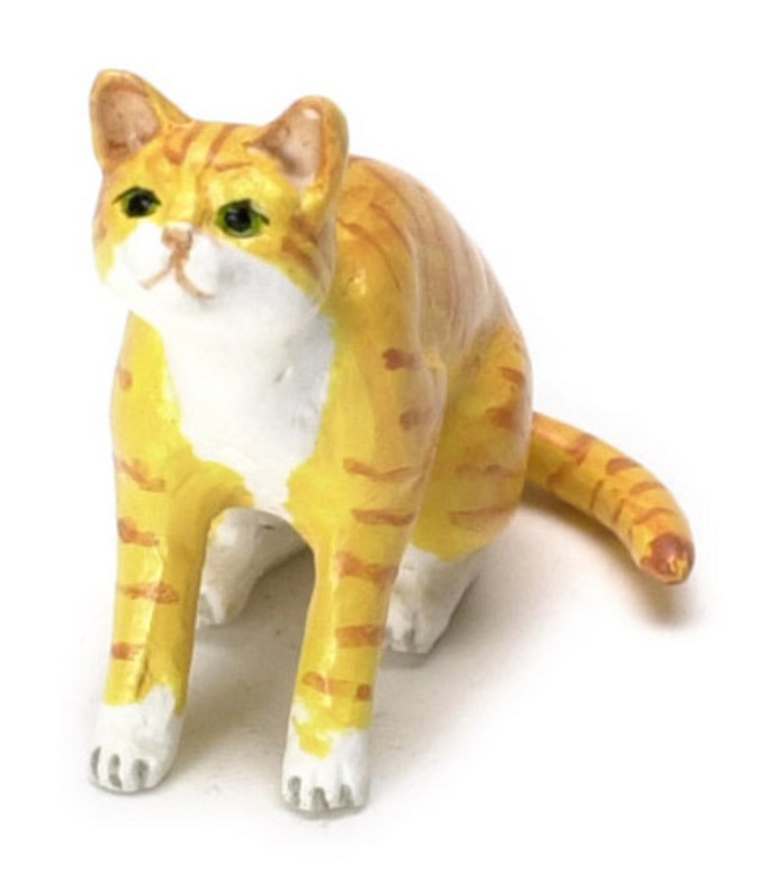 Dollhouse City - Dollhouse Miniatures Cat - Orange