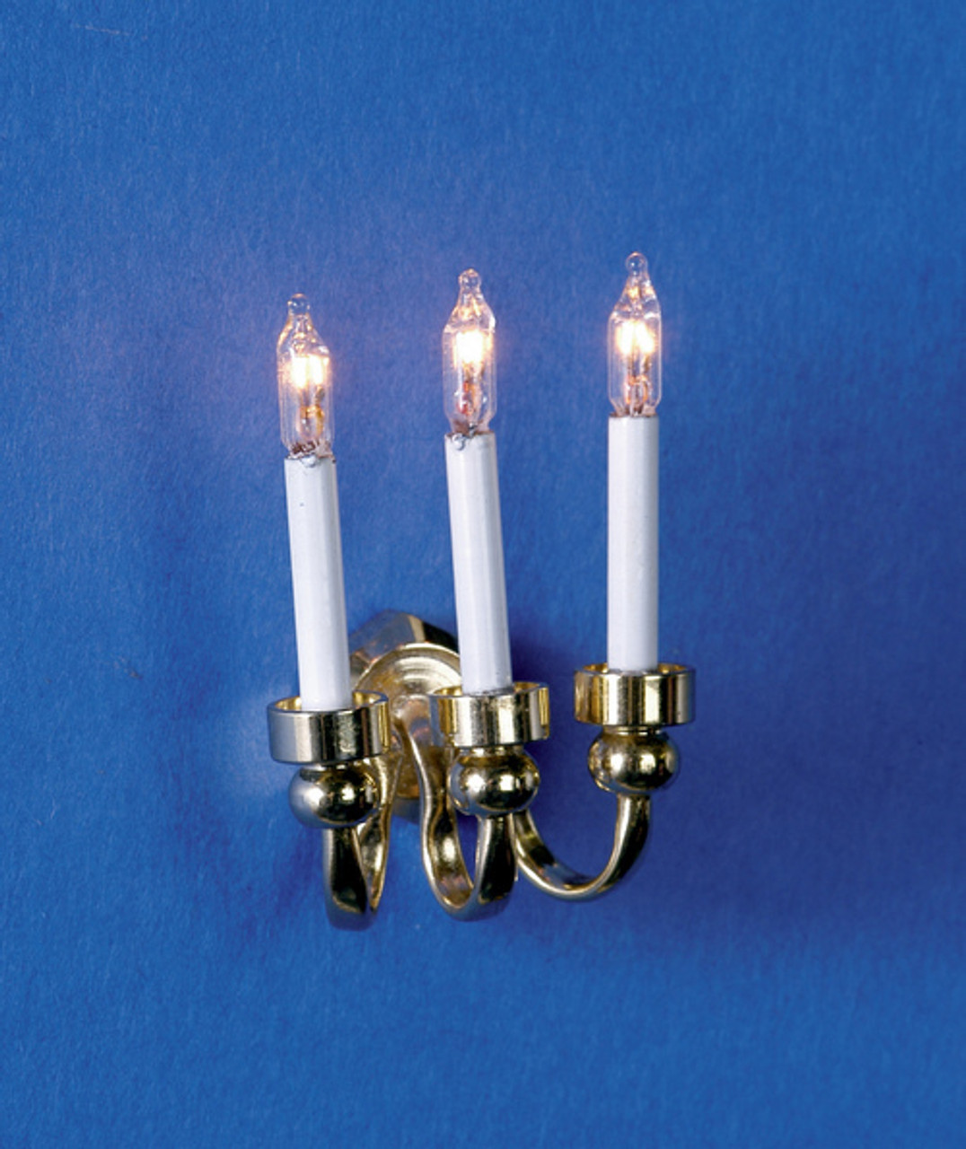 Dollhouse City - Dollhouse Miniatures Dual Candle Grand Sconce