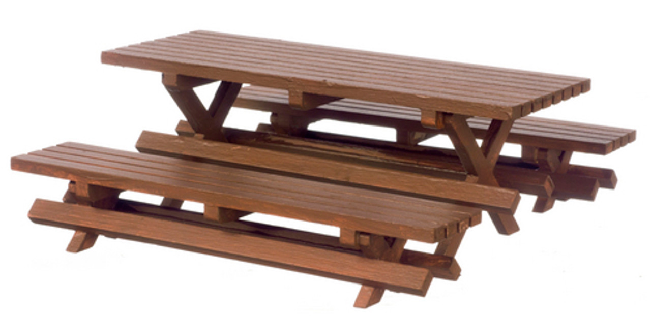 Picnic Table and Two Benches