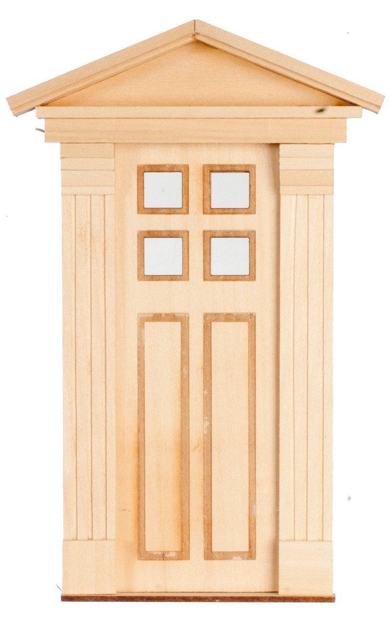 Dollhouse City - Dollhouse Miniatures Florida Federal Door