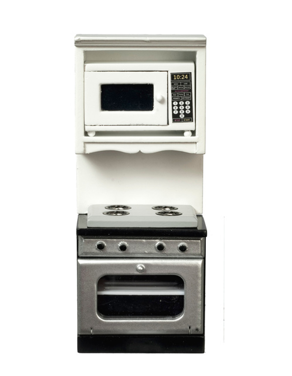 Oven with Microwave - White