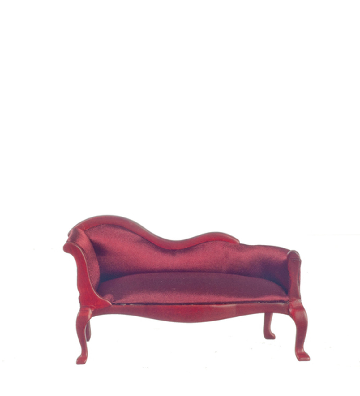 Satin Chaise - Mahogany