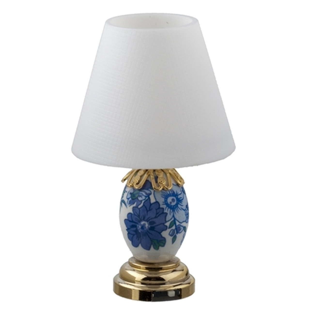 LED Blue and White Porcelain Table Lamp