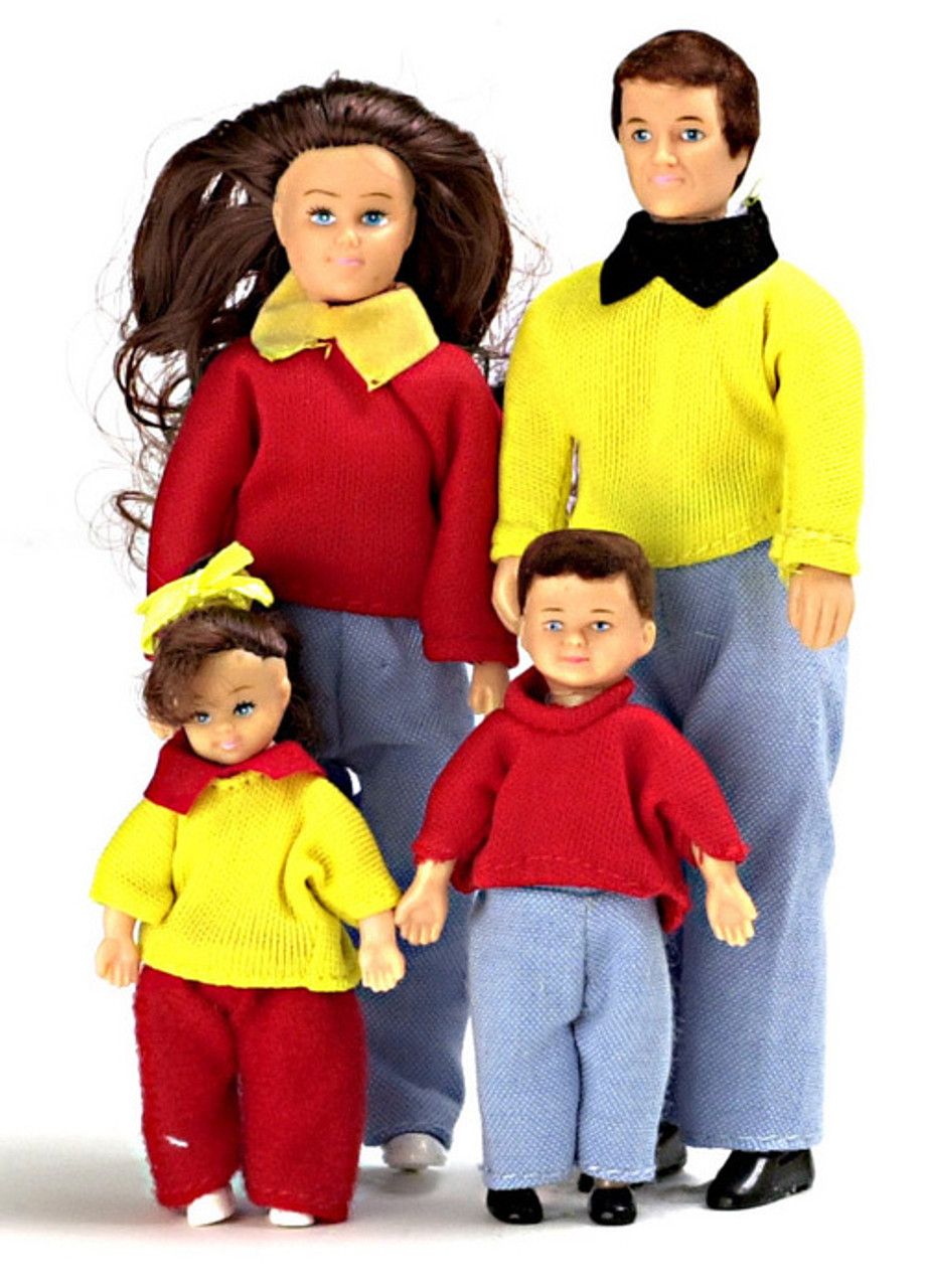 Casual Doll Family - Brunette