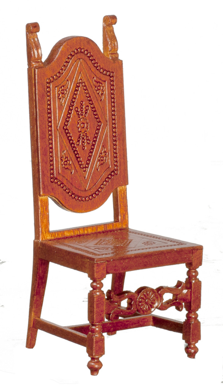 17th Century Spnish High Back Chair - Walnut