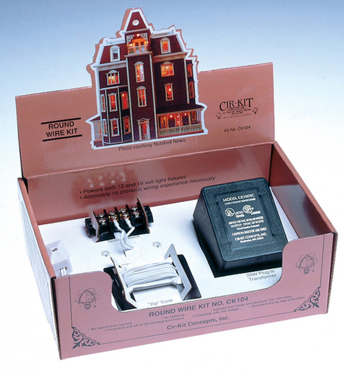 Dollhouse City - Dollhouse Miniatures European Round Wire Kit
