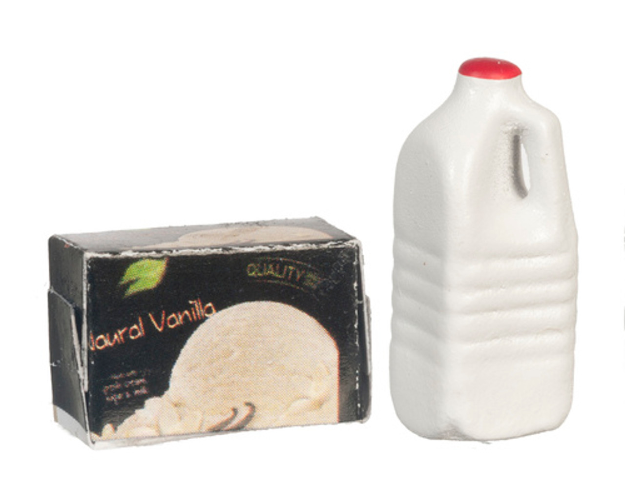 Vanilla Ice Cream Milk Set