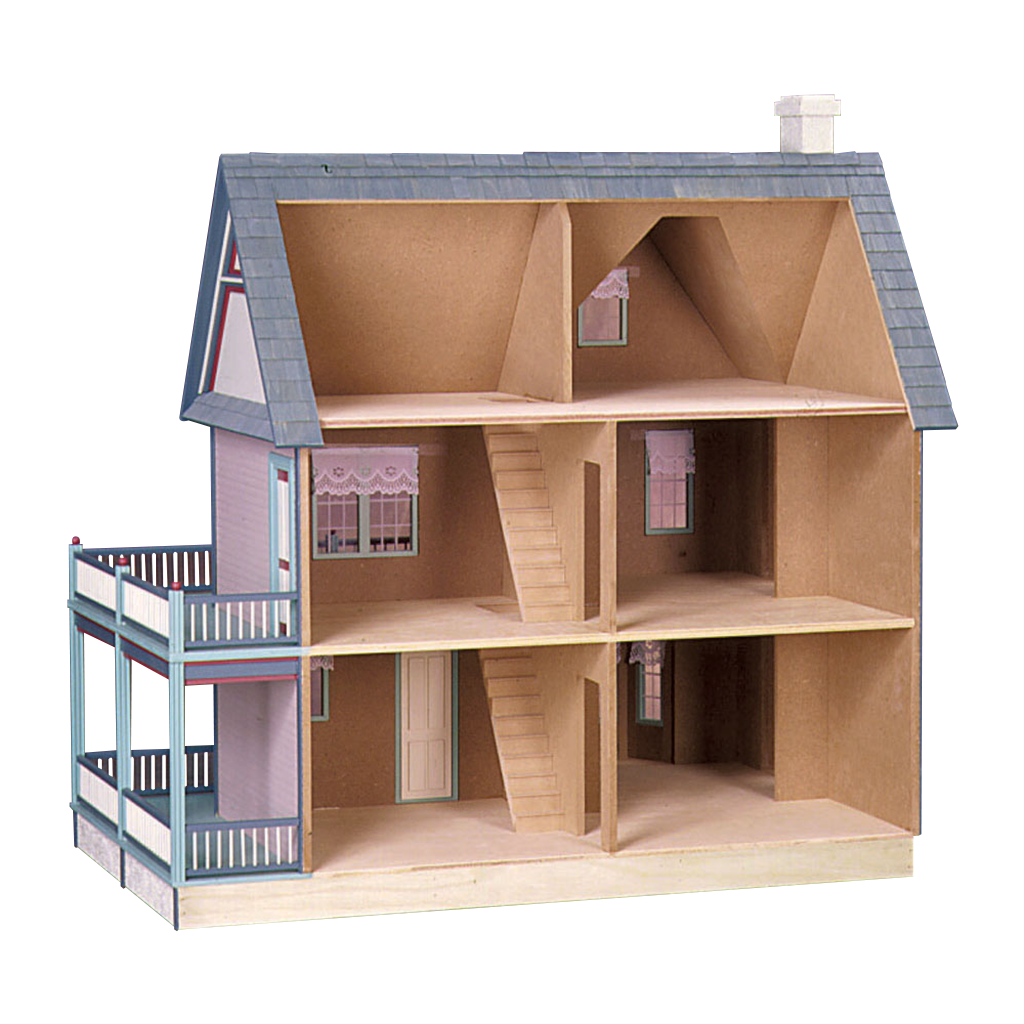 Victoria's Farmhouse Dollhouse Kit Dollhouse City