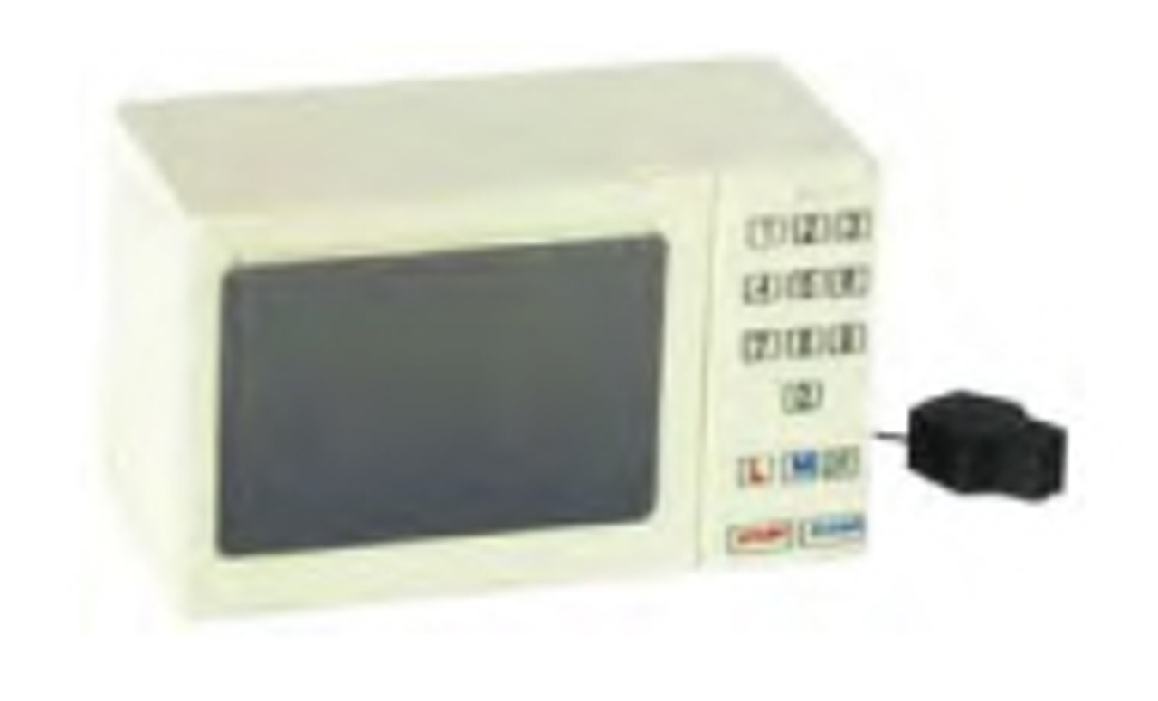 Microwave with Cord - White