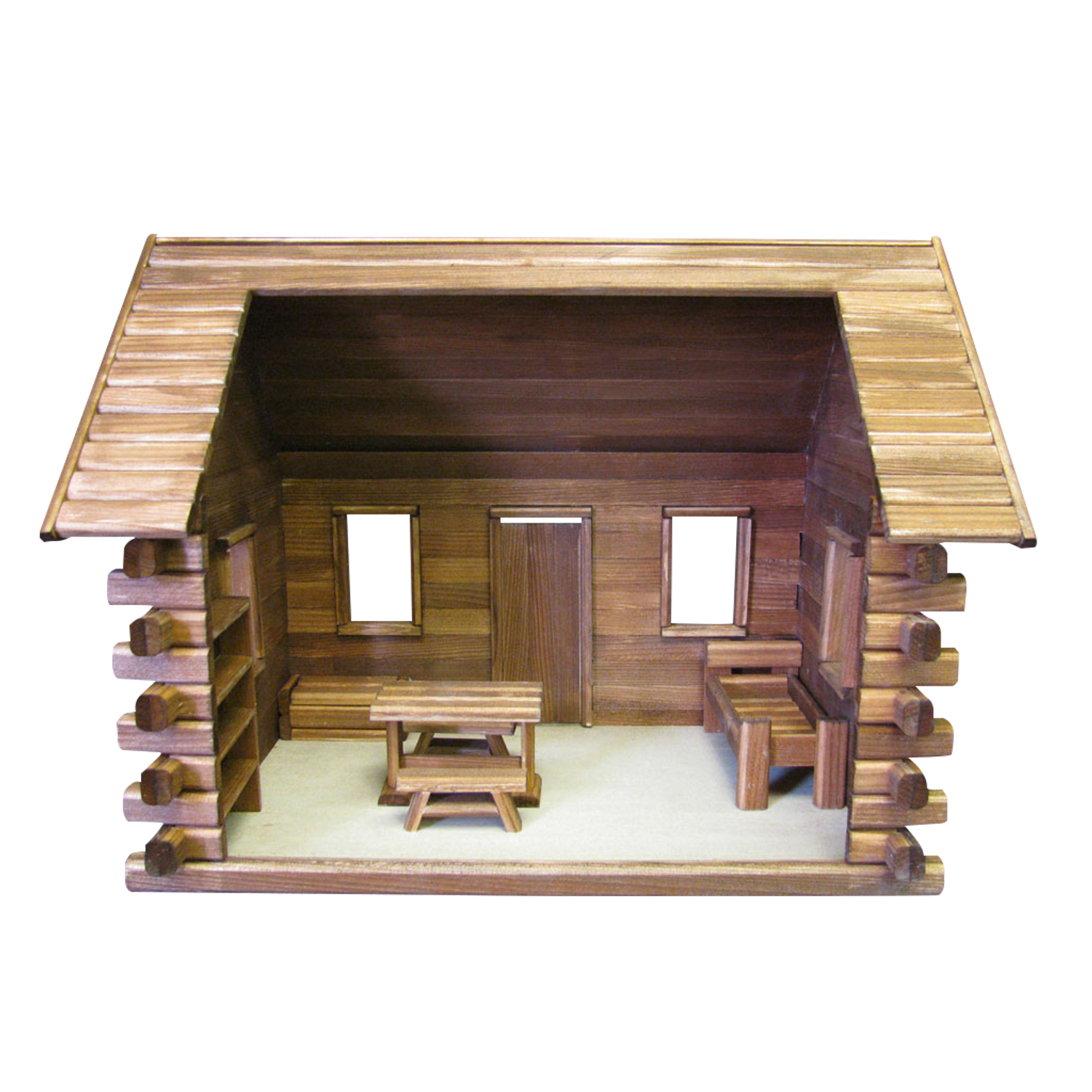 Log Cabin Dollhouse Furniture | Crockett's Log Cabin Dollhouse Kit log-cabin-dollhouse-furniture-crockett-s-log-cabin-dollhouse-kit