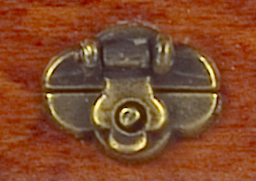 Trunk Lock - Antique Brass