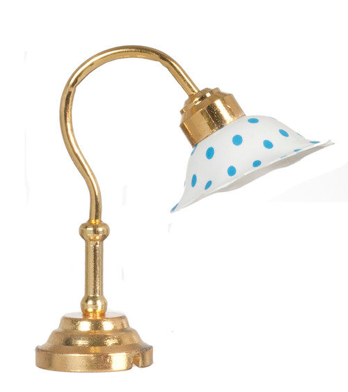Table Lamp - Blue and Non-Electric