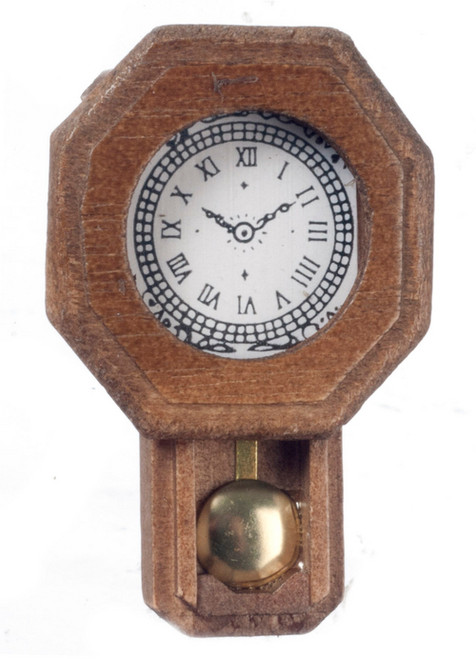 Railroad Clock - Walnut