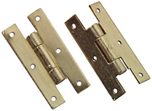 Dollhouse City - Dollhouse Miniatures H-Hinges with Nails Set
