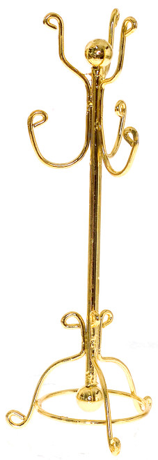 Hall Coat Tree - Brass