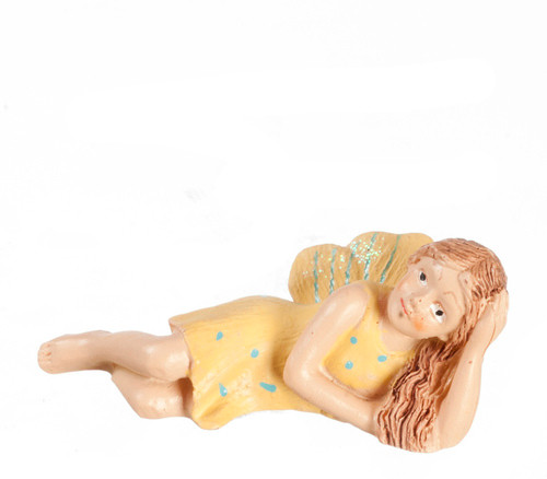 Fairy Laying - Yellow Dress