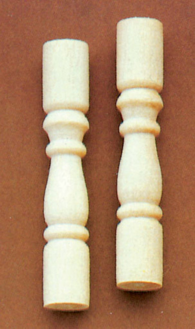 Dollhouse City - Dollhouse Miniatures Veranda Spindles - Set