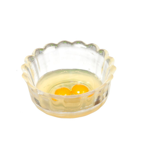 Bowl with Raw Eggs