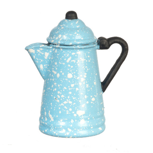 Coffee pot - Blue and White