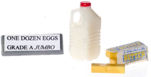 Dairy Set, Milk, Butter and Egg Set