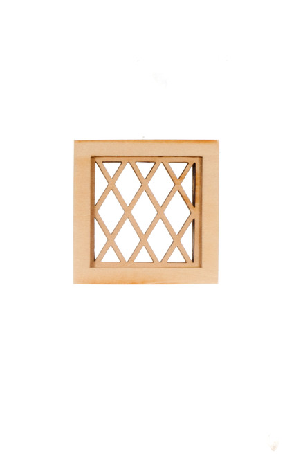 Dollhouse City - Dollhouse Miniatures Diamond Square Window