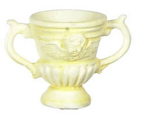 Dollhouse City - Dollhouse Miniatures Urn Set - Ivory