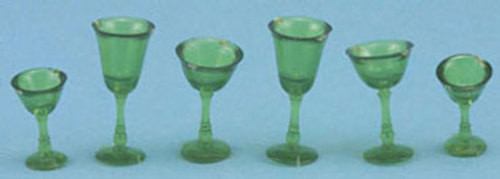 Stemware - Green