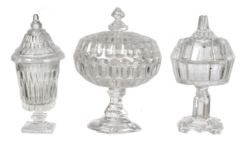 Candy Dishes Set - Clear