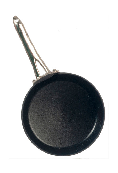 Dollhouse City - Dollhouse Miniatures Medium Teflon Pan - Black