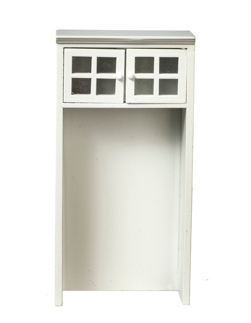 Refrigerator Cabinet Only - White