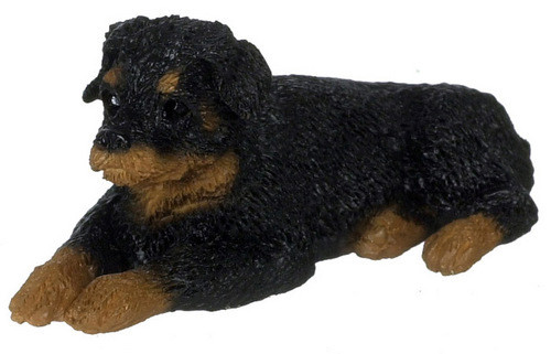 Dollhouse City - Dollhouse Miniatures Rottweiler