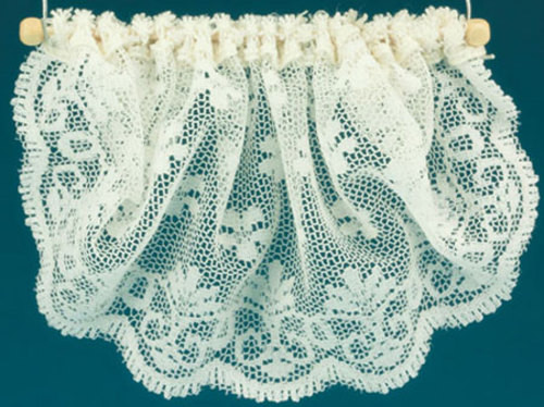 Valance Lace Set - Blue