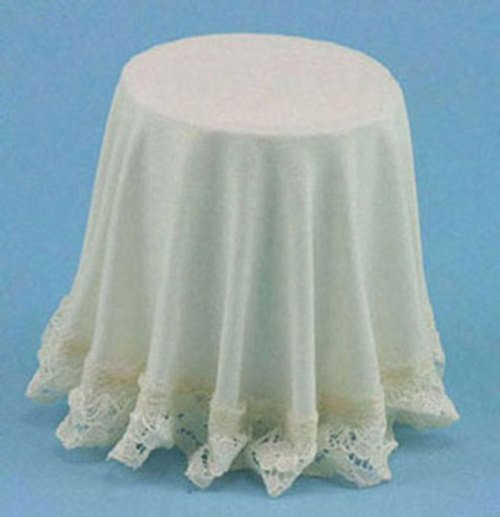 Skirted Table - Ivory