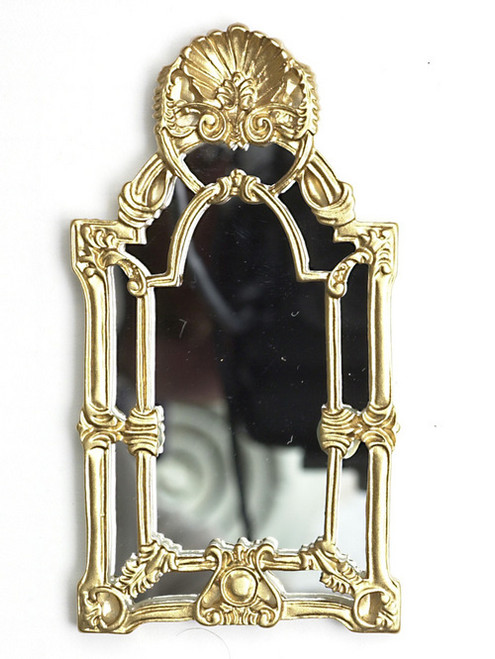 Dollhouse City - Dollhouse Miniatures Victorian Wall Mirror