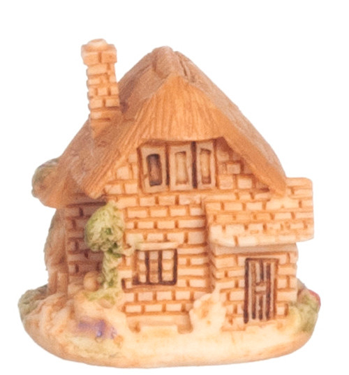 Dollhouse City - Dollhouse Miniatures Scale Cottage - Resin