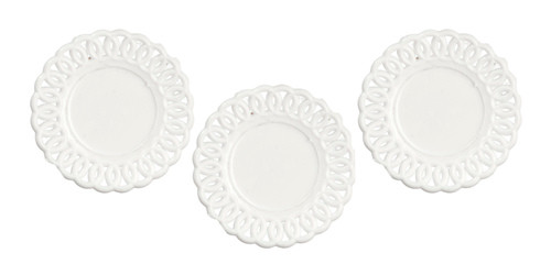 Lace-Edged Plates