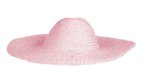 Lady's Hat  - Large and Pink