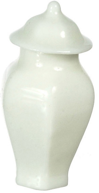 Dollhouse City - Dollhouse Miniatures White Ginger Jar Set