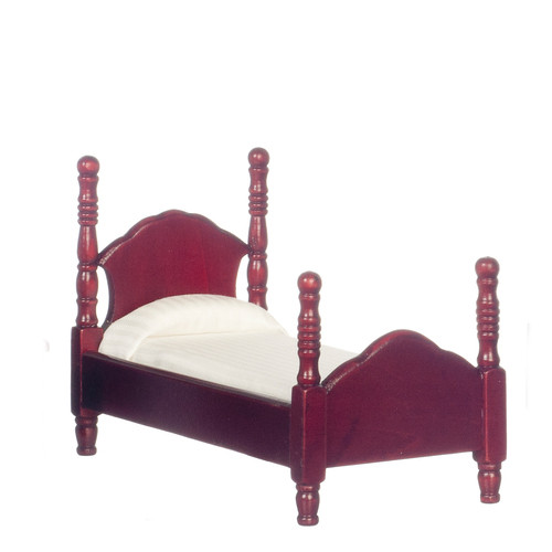 Twin Bed - Mahogany