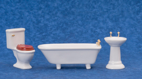 Three pieces Bathroom - White