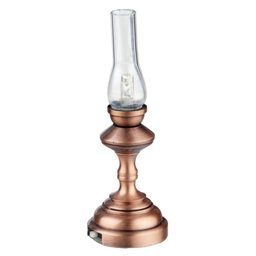 LED Copper Hurricance Lamp