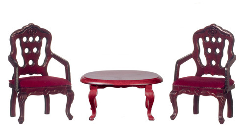 Chairs and Cofee Table - Mahogany