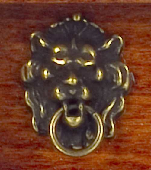 Lion's Head Door Knocker - Antique