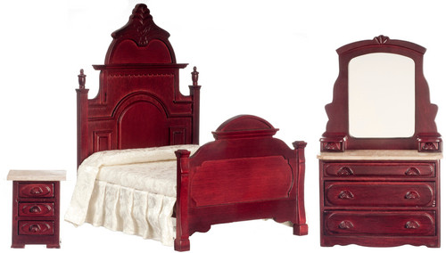 Bedroom Set - Mahogany